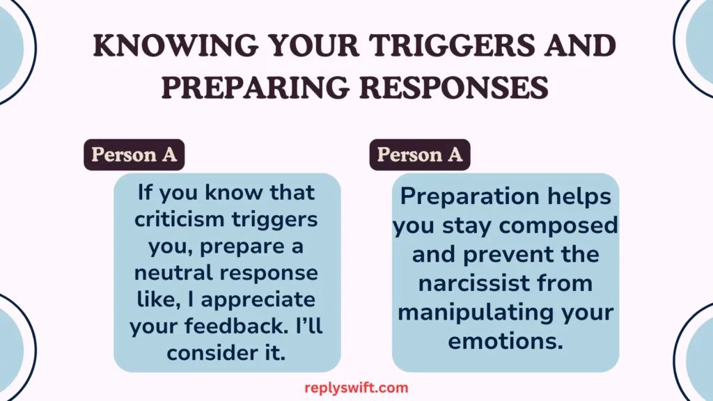 Knowing Your Triggers and Preparing Responses