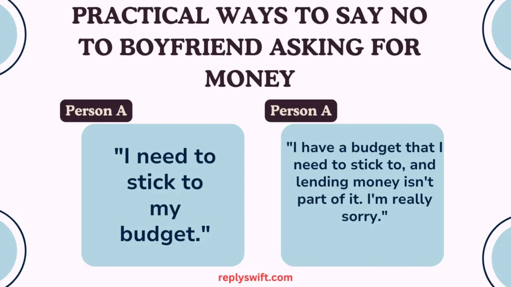 Practical Ways to Say No to Boyfriend Asking for Money