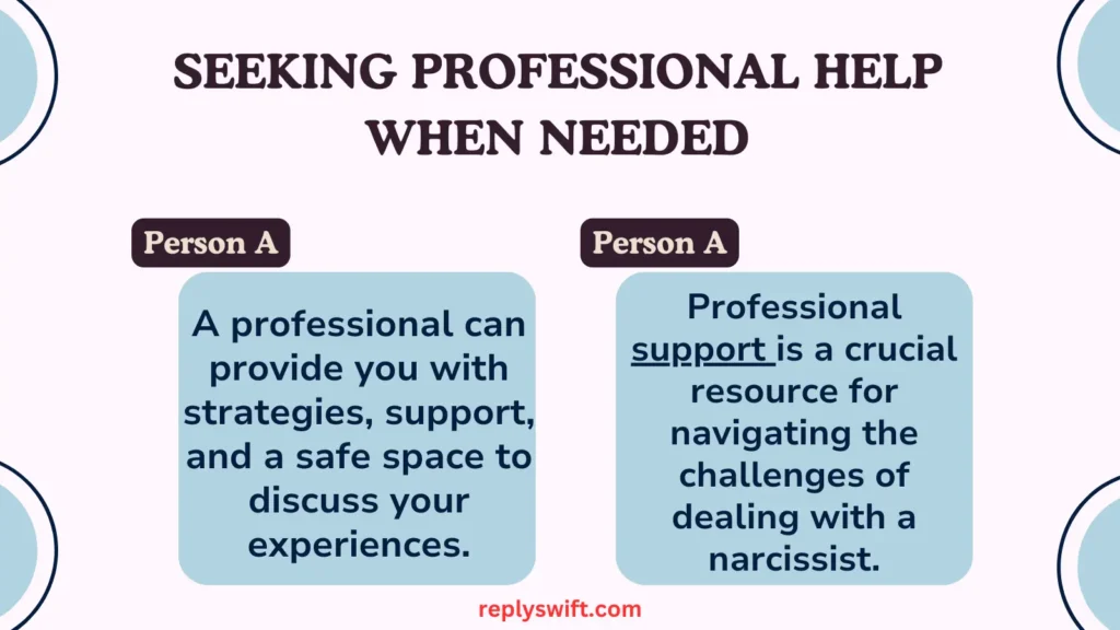 Seeking Professional Help When Needed