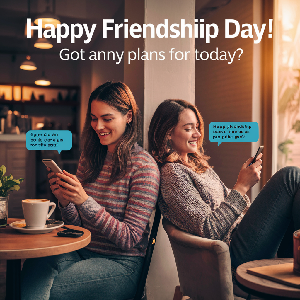 Happy Friendship Day! Got any plans for today