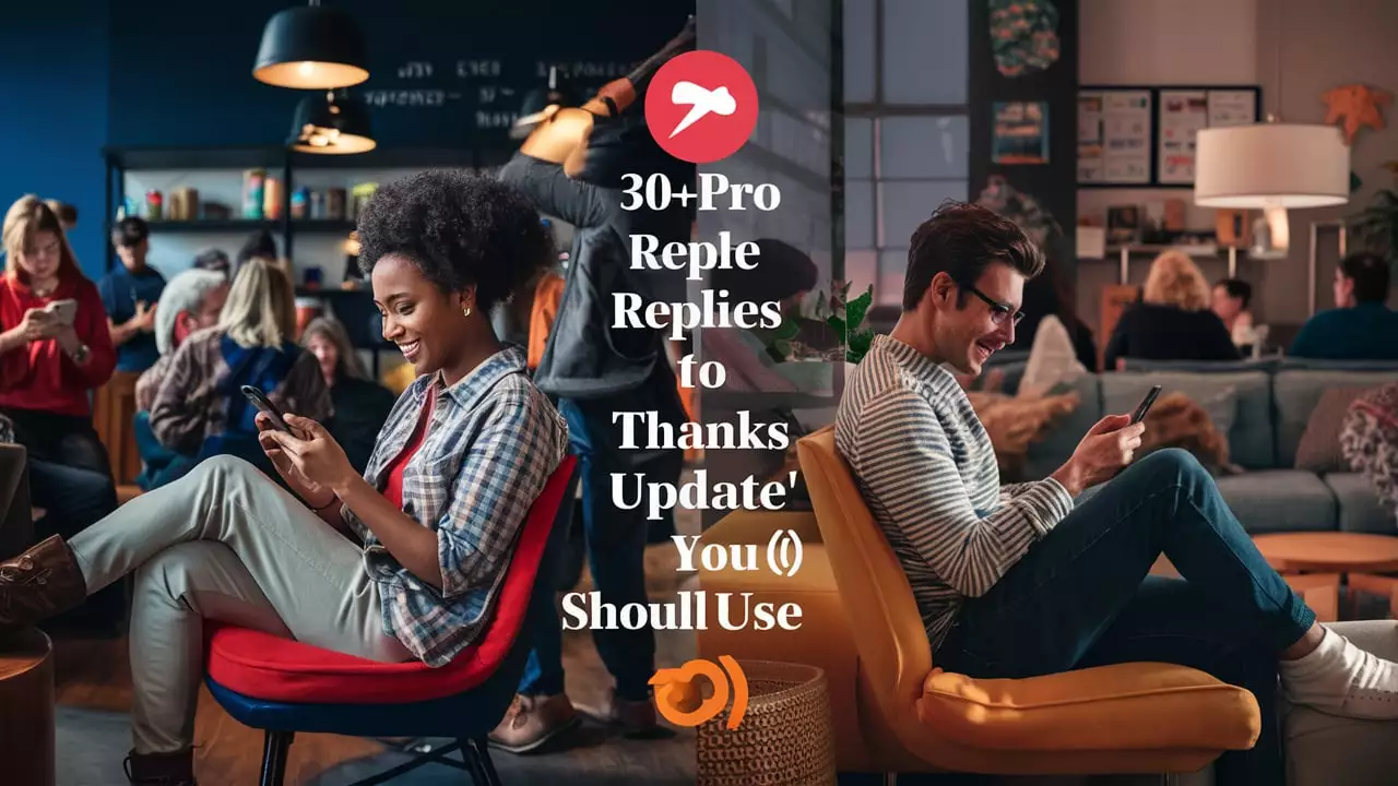 Pro Replies To ‘Thanks For Update’ You Should Use