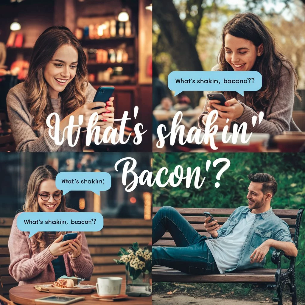 Silly Replies to "What's Shakin', Bacon?"