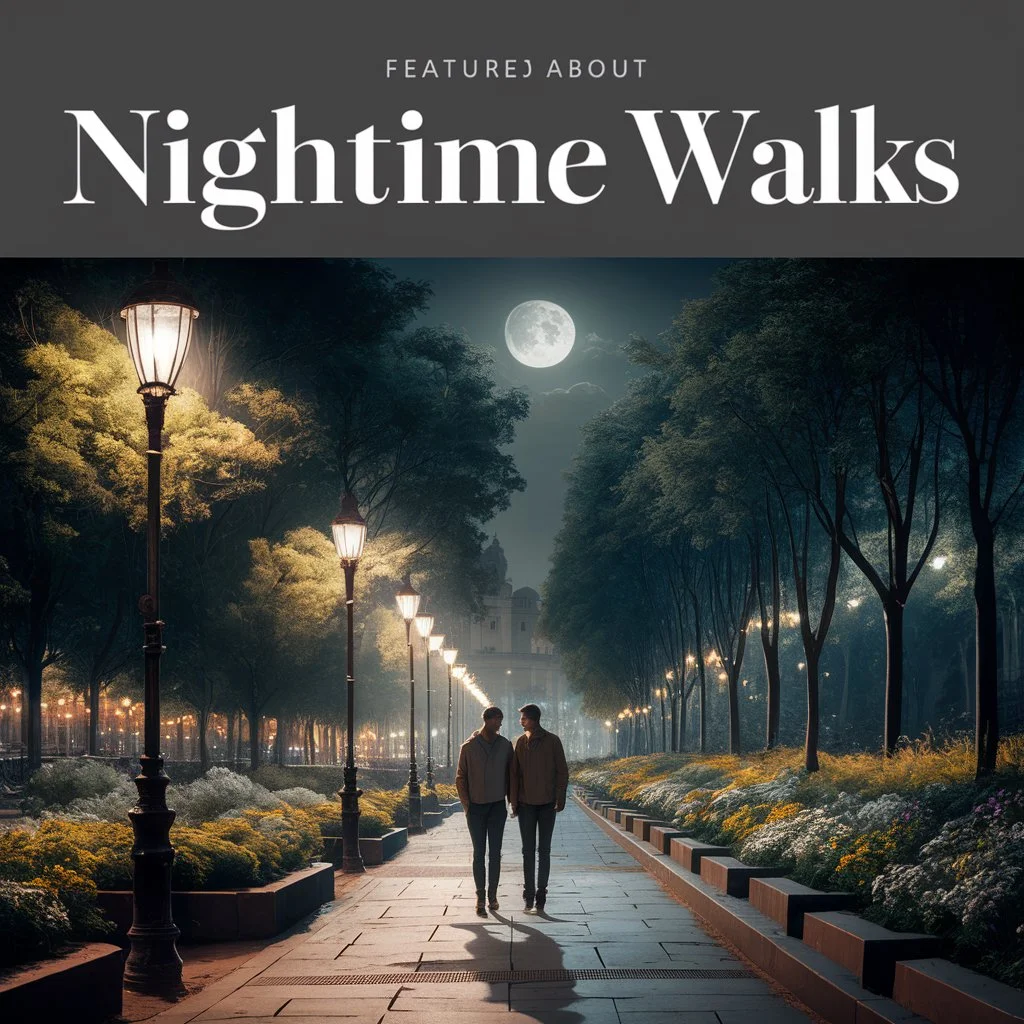 So Beautiful! Are You a Fan of Nighttime Walks