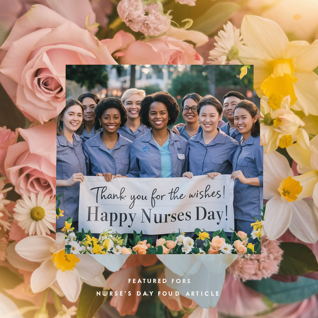 Thank You for the Wishes! Happy Nurses Day