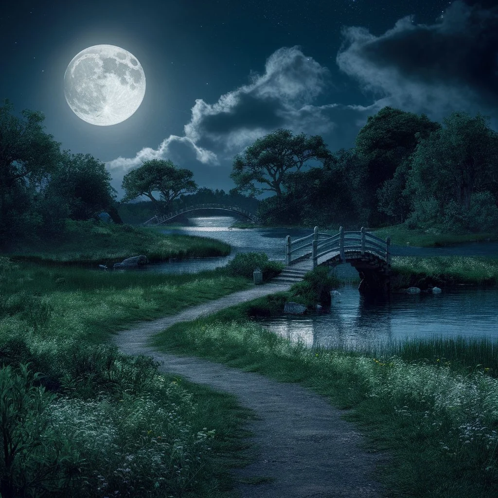 Yes, It's Quite Enchanting. Do You Have a Favorite Moonlit Spot