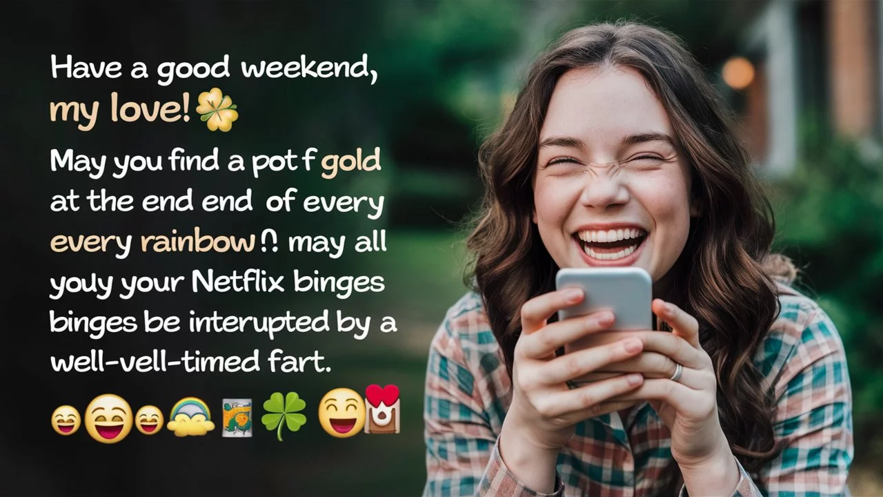 Funny Ways to Say Have a Good Weekend